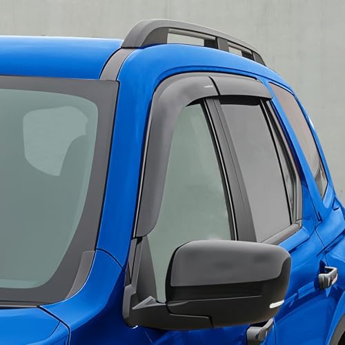 Goodyear Shatterproof Window Deflectors for Honda Pilot 2023-2026, Tape-on Rain Guards, Window Visors, Vent Deflector Visor, Car Accessories, 4 pcs. - GY008783
