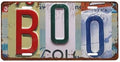 Boo Front License Plate 6" * 12" for Women