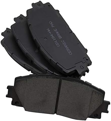 TRQ Front Brake Pads Ceramic Hardware