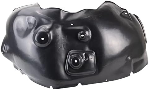 TRQ Front Left Inner Fender Liner Black Drivers Side