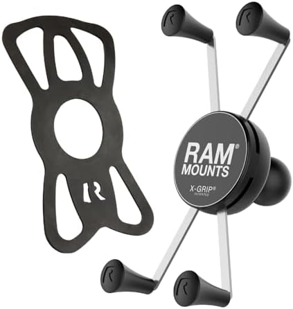 RAM MOUNTS X-Grip Large Phone Holder with B Size 1" Ball Mount