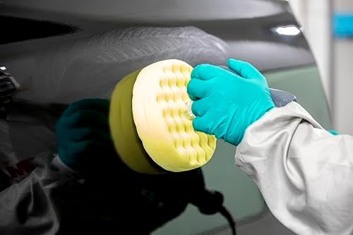 3M Perfect-It Foam Compounding Pad, 33284, 6 in, 1 Pad, White, Refind Sand Scratches, Slow-Speed Polishing for Automotive - Image 2