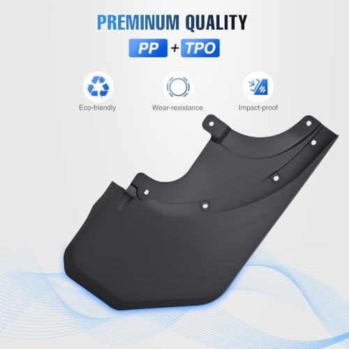 Nilight Mud Flaps Splash Guards for Toyota Land Cruiser Prado 2020-2026