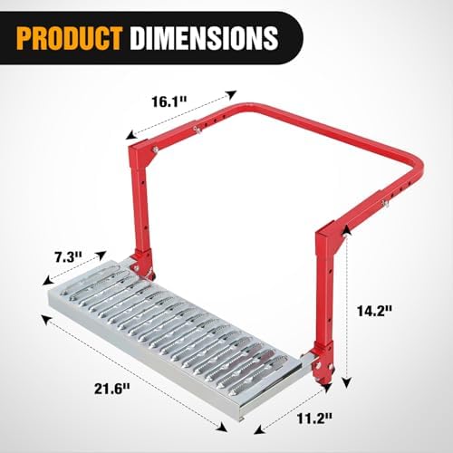 Nilight Folding Heavy Duty Tire Step Fit Tire from 10” to 15”