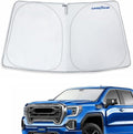 Goodyear Foldable Windshield Sunshade for GMC Sierra 2019-2026, Truck car Accessories, Sunshade Cover, Sun Shade Car Windshield, Window Sun Blocker - GY008227