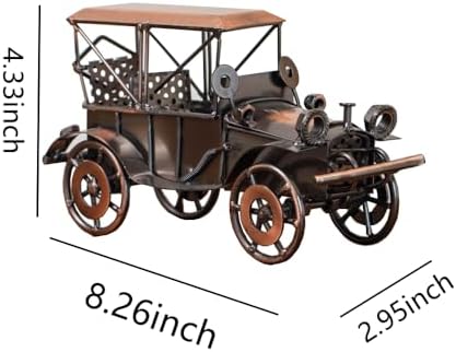 Metal Bronze Vintage Car Model Handcrafted Retro Car Sculpture Retro Home Car Ornaments or Home Decor - Image 2
