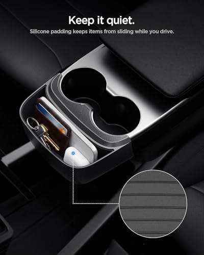 Spigen Center Console Storage Extender for Tesla Model Y Standard 2026