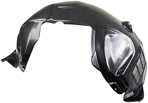 TRQ Front Left Inner Fender Liner Black Drivers Side