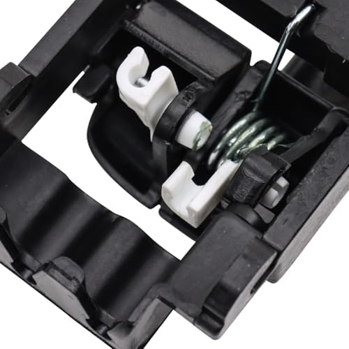 TRQ Front Right Interior Door Handle Black Passenger Side