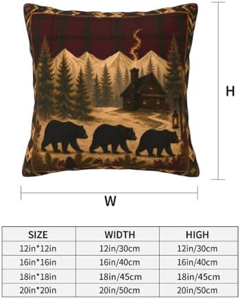 Country Animals Throw Pillow Covers 18x18 inch Set of 2 - Image 3
