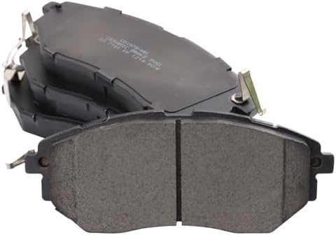 TRQ Front Ceramic Brake Pad Set
