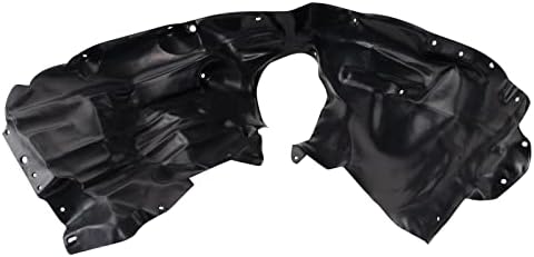 TRQ Front Left Inner Fender Liner Black Drivers Side