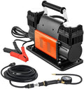 VEVOR Dual-Cylinder Heavy Duty Air Compressor, 10.6CFM Portable Tire Inflator, 12V 150PSI Offroad Air Pump with Digital Pressure Gauge & Adapters for Truck Car SUV 4 x 4 Vehicle RV by VEVOR
