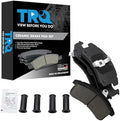 TRQ Front Posi Ceramic Brake Pad Kit Set