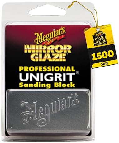 Meguiar's Professional Unigrit Sanding Block, 1500 Grit by Meguiars
