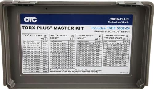 OTC 5900A-Plus 53 Piece Master Torx Bit Socket Set - Image 4