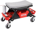 VEVOR Mechanic Stool 300 LBS Capacity Garage Stool Gift for Men, Heavy Duty Rolling Mechanics Seat, with Three Slide Out Tool Trays and Drawer, Tools for Automotive Auto Repair by VEVOR