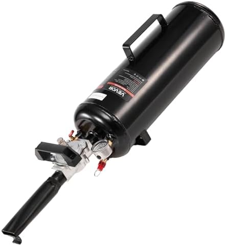 VEVOR Portable Tire Bead Seater, 2.1 Gal / 8 L Air Bead Blaster, Handheld Tire Inflator Tool, 87-116 PSI Operating Pressure, Trigger Seating Inflator for Car, Compact SUV, Light Truck, E-Bike, RV, ATV by VEVOR