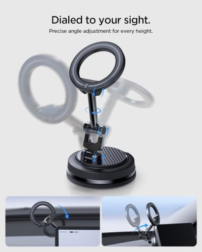 Spigen STIK Tesla MagSafe Phone Mount [Ultra Suction]