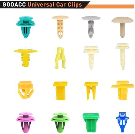 GOOACC 501PCS Universal Car Clips Mixed Auto Bumper Fender Trim Door - Image 2