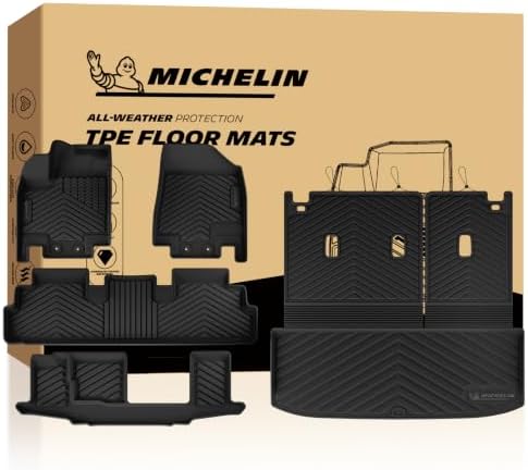 Michelin Vehicle Mats for 2022-2026 Nissan Pathfinder 7&8 Seats