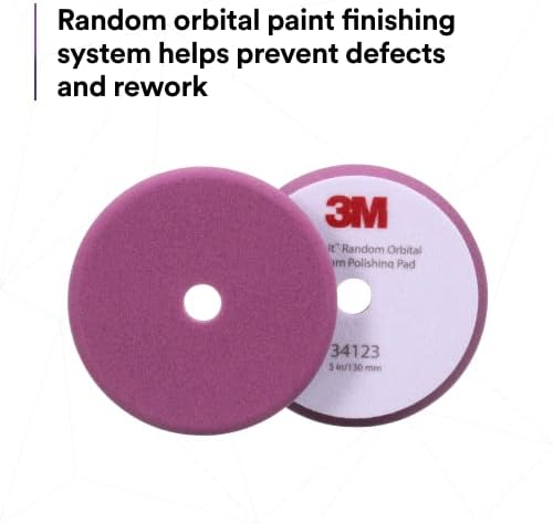 3M Perfect-It Random Orbital Foam Polishing Pad, 34123 - Image 4