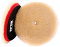 SPTA Wool Polishing Pads, 2Pcs 6 Inch (150mm) Wool Cutting Pad, Yellow Wool Buffing and Polishing Pad Set, Wool Buffing Wheel for Medium Cut for 6 Inch Car Polisher Polishing, Buffing and Cutting by SPTA