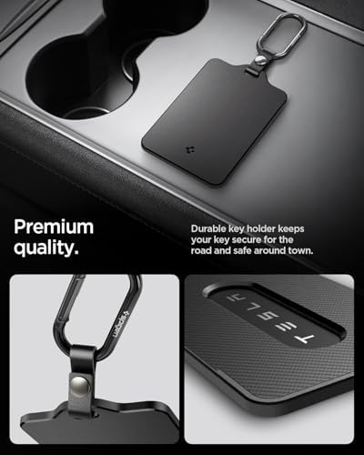 Spigen Key Card Holder for Tesla Model Y/S/3/X Accessories - 2 Pack
