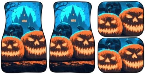 Spooky Automotive Floor Mat 4 Piece