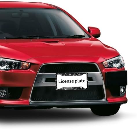 Western License Plate Frame 2 Pack License Plate Holder Universal Aluminum License Plate Cover Car Accessories for Decor with Screw for Women Man 12.3 X 6.3 Inch
