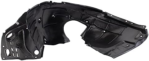 TRQ Front Left Inner Fender Liner Drivers Side