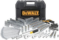 DEWALT Mechanic Tool Set, 247-Piece, 1/4 in., 3/8 in. and 1/2 in. Drive, SAE, Ratchets, Sockets, Hex Keys, Combination Wrenches, Polish Chrome Finish (DWMT81535) by Unknown