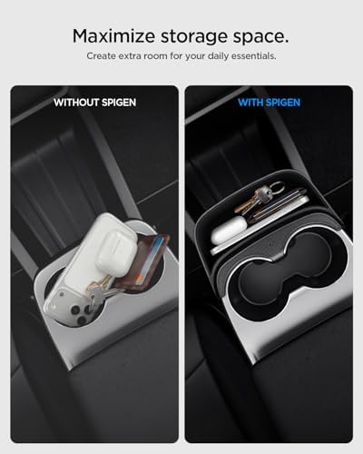 Spigen Center Console Storage Extender for Tesla Model Y Standard 2026