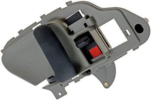 Dorman 77187CD Interior Door Handle Compatible with Select Cadillac / Chevrolet / GMC Models, Textured Gray; Paint to Match