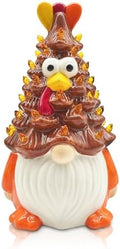 Hexagram Thanksgiving Decorations, Thanksgiving Gnomes Ceramic Tree Decor by Hexagram