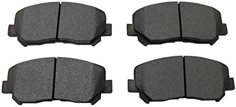 TRQ Front Ceramic Brake Pad Set