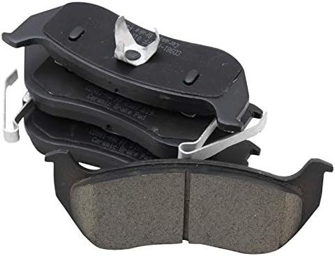 TRQ Rear Brake Pads Ceramic Hardware Wear Sensor