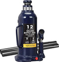 Big RED AT91203UR Torin Welded Hydraulic Car Bottle Jack for Auto Repair and House Lift, 12 Ton (24,000 lb), Blue by BIGRED