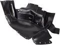 TRQ Front Left Forward Inner Fender Liner Black Drivers Side