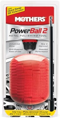 Mothers PowerBall 2, Polishing Tool with 10” Quick Swap Bit (05143) by Mothers