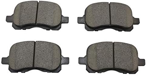 TRQ Front Brake Pads Ceramic Hardware