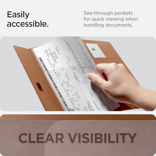 Spigen Hyper-Slim Car Registration and Insurance Card Holder for All Cars