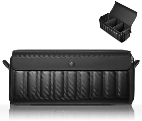 Spigen Heavy Duty Foldable Trunk Organizer with Lid - Black