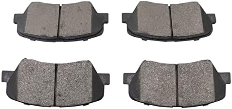 TRQ Front Ceramic Brake Pad Set