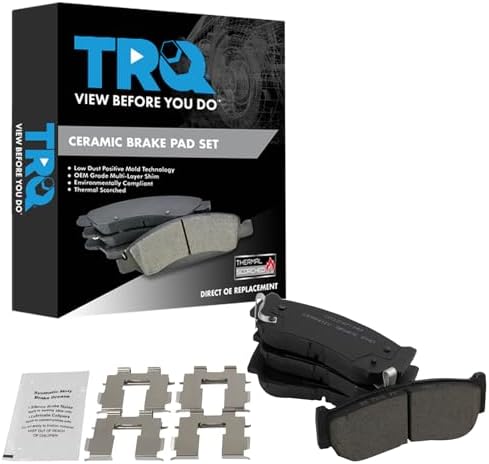 TRQ Rear Brake Pads Ceramic