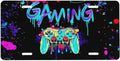 Front License Plate Game Controller Vanity Plates Aluminu Cool