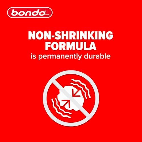 Bondo Original Filler 7 lb with Hardener 2.75 oz, Repairs Dents, Dings, Holes, and Scratches, Multi-Surface Use on Wood, Aluminum, Concrete, and Fiberglass (OR-GAL-ES) - Image 5