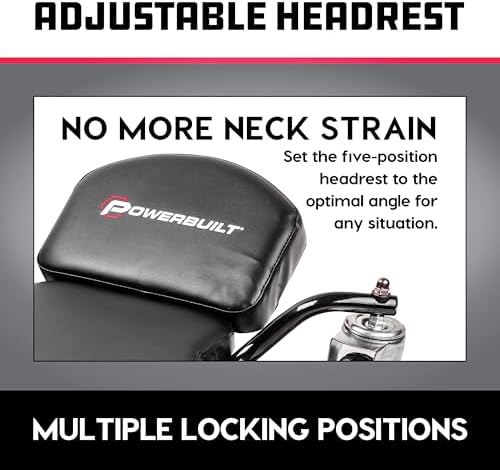 Powerbuilt Big Wheel Creeper, Overlanding, Off Road Wheels, Adjustable Head Rest - 642955ECE - Image 4