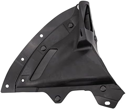 TRQ Front Left Inner Fender Liner Black Drivers Side