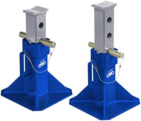 OTC S022 22-Ton Capacity Jack Stands - 13-7/8" to 19-7/8" Min/Max - Pair by OTCTools